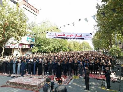 نماز ظهر عاشورا در سراسر استان گلستان اقامه شد