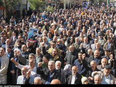 اردبیل| راهپیمایی مردم اردبیل در اهانت به ملت ایران برگزار می‌شود