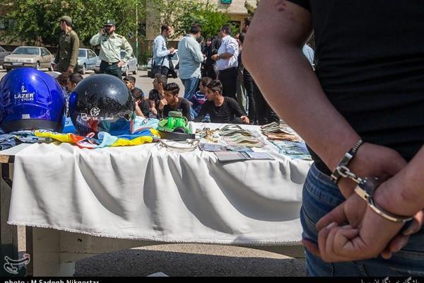 بیش از ۲۴۰ باند سرقت در کرمان دستگیر شد