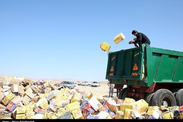 ۳۰۰ تن کالای قاچاق در استان تهران امحا شد