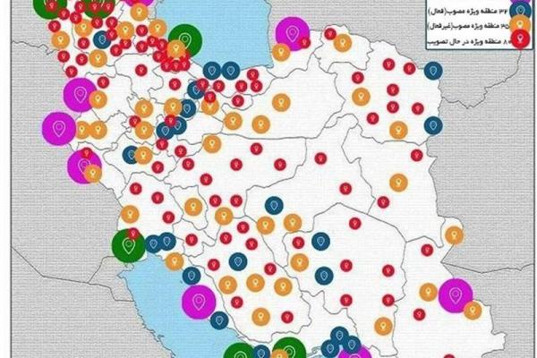 مساحت مناطق‌آزاد ایران ۱۲ برابر میانگین جهانی است