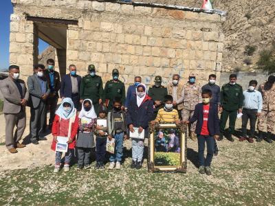 سفر مسئولان سپاه و آموزش و پرورش به روستاهای عشایری کهگیلویه وبویراحمد