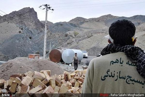 خدمات رسانی دانشجویان جهادگر دانشگاه آزاد الیگودرز در بخش ذلقی این شهرستان