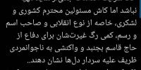 مسئولان انقلابی! لطفا کمی رگ غیرت‌تان برای دفاع از حاج قاسم بجنبد