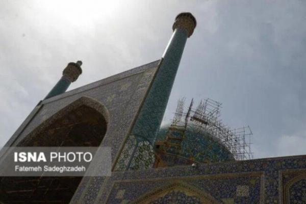 روی بام مسجد جامع عباسی چه خبر است؟