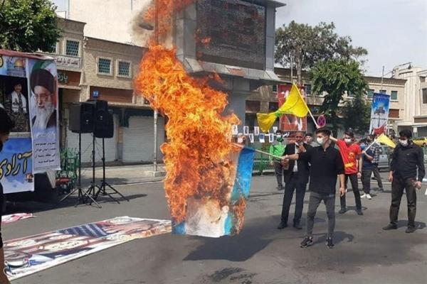 مراسم نمادین روز جهانی قدس در شهرستان‌های استان تهران برگزار شد + تصاویر