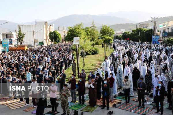 برگزاری نماز عید قربان در مسجد جامع شهر ملایر