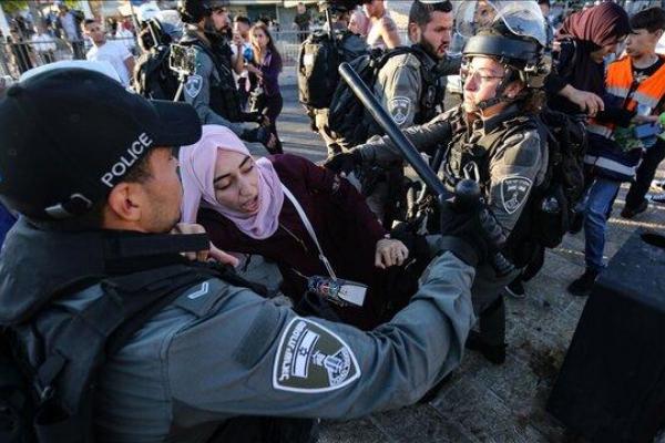 زخمی شدن ۷ فلسطینی در درگیری‌ با اشغالگران در کرانه باختری