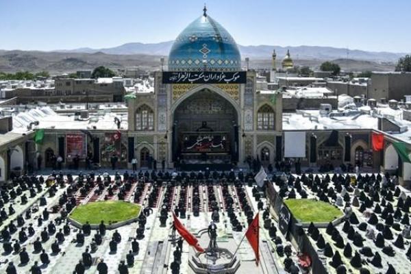 نماز ظهر عاشورای زنجان در مسجد جامع برگزار می‌شود