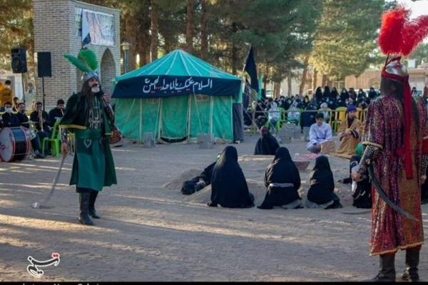 مراسم تعزیه‌خوانی در گناباد برگزار شد+ تصویر