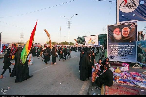 آئین جاماندگان پیاده‌روی اربعین حسینی در اردبیل برگزار می‌شود