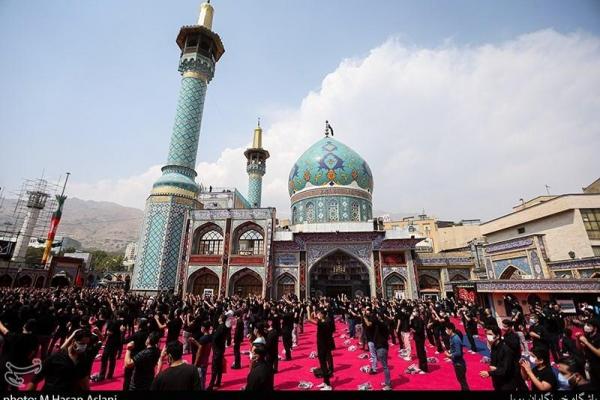 درب امامزادگان اصفهان در روز اربعین ‌حسینی بر روی زائران باز است